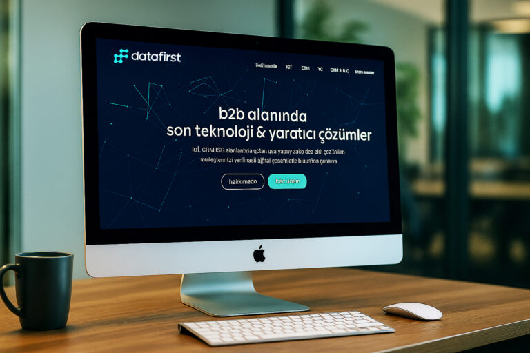 Datafirst.store website design mockup